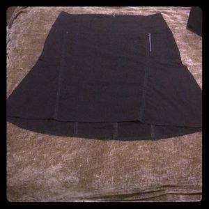 Black quick dry skirt